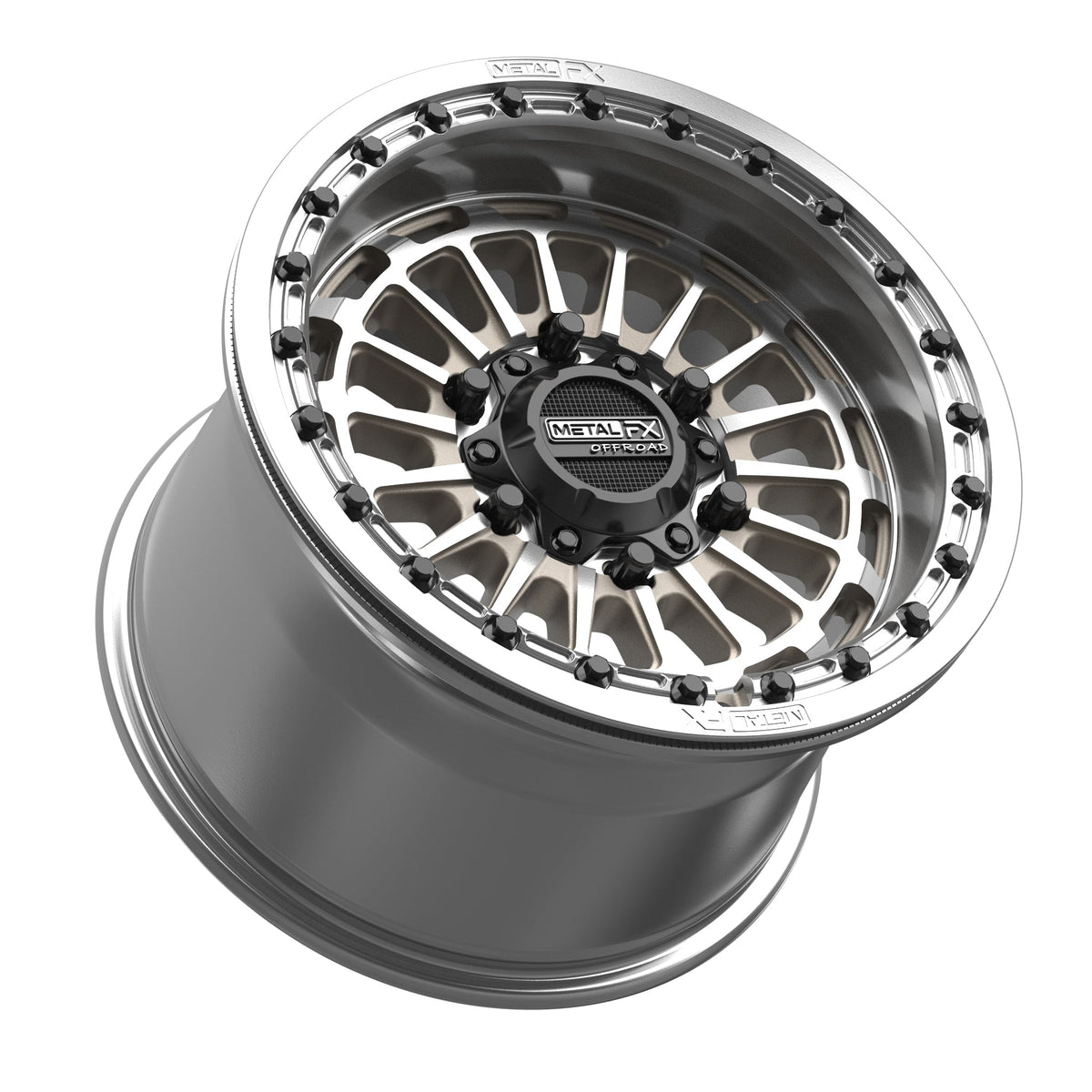 Metal FX Offroad Delta 6R Beadlock Wheel
