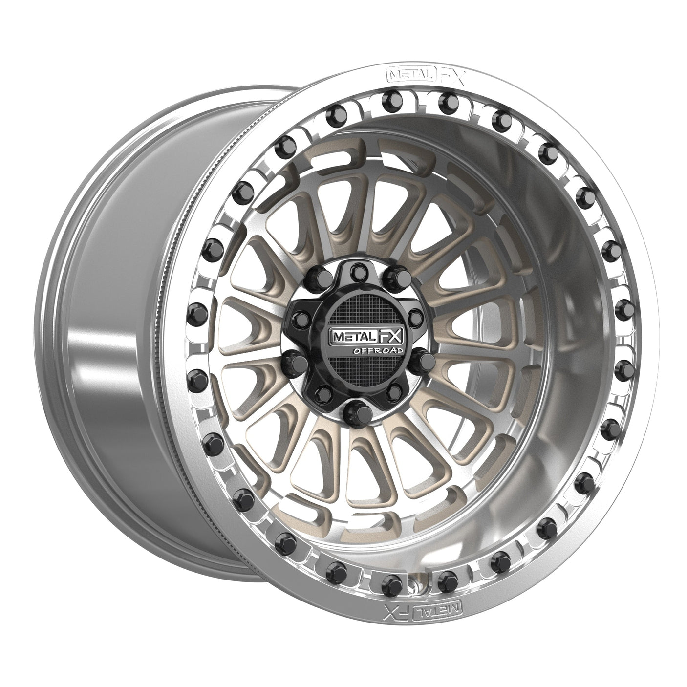 Metal FX Offroad Delta R Beadlock Wheels