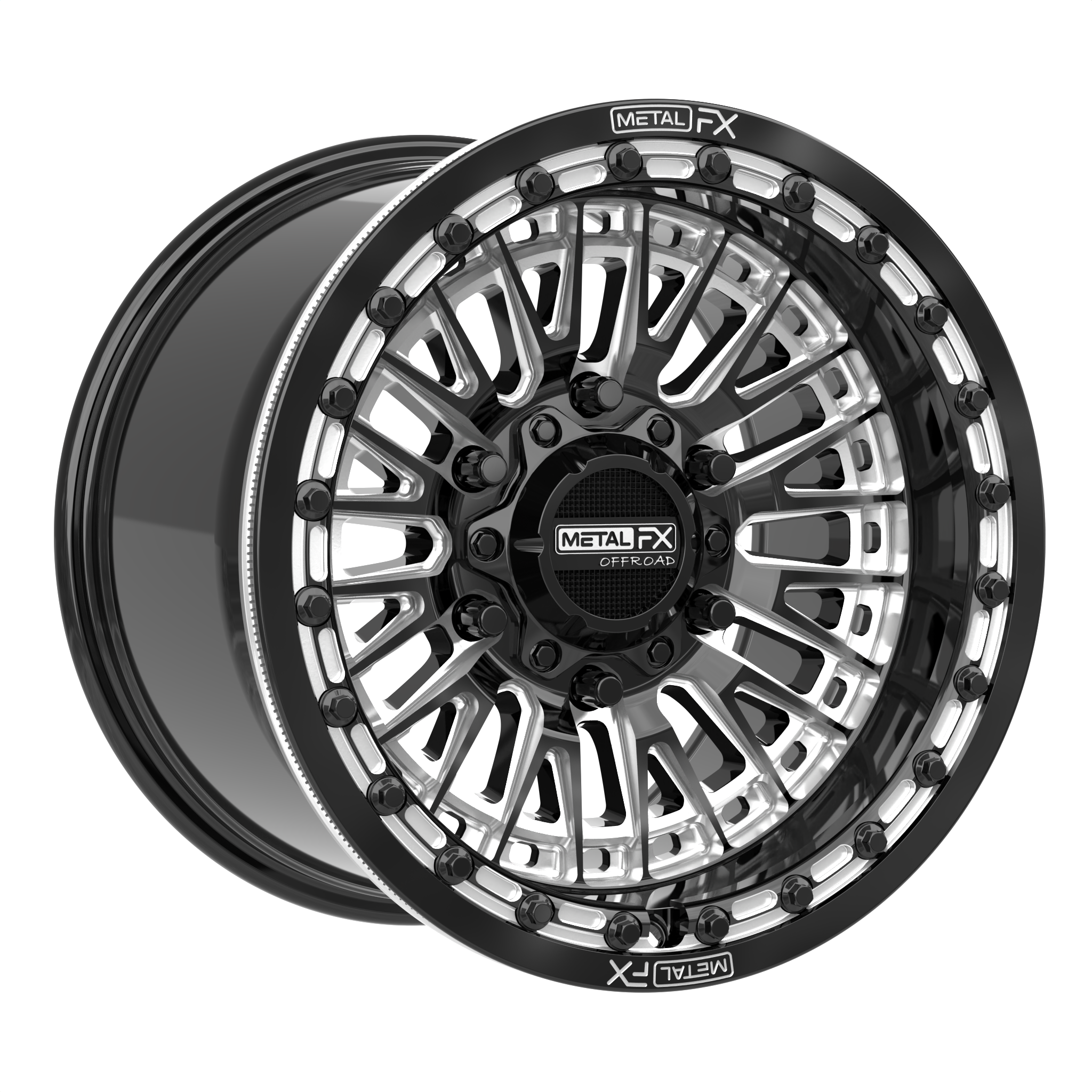 Slayer 6R Beadlock | Gloss Black Contrast Cut