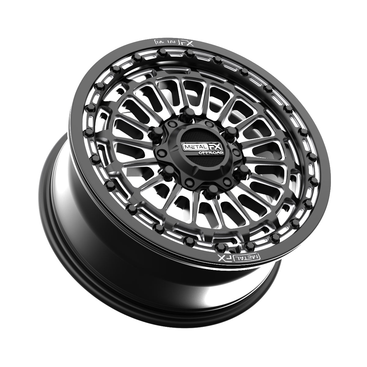 Delta 6R Beadlock - Superior Strength + Custom Style (Can-Am Maverick R 6-Lug)