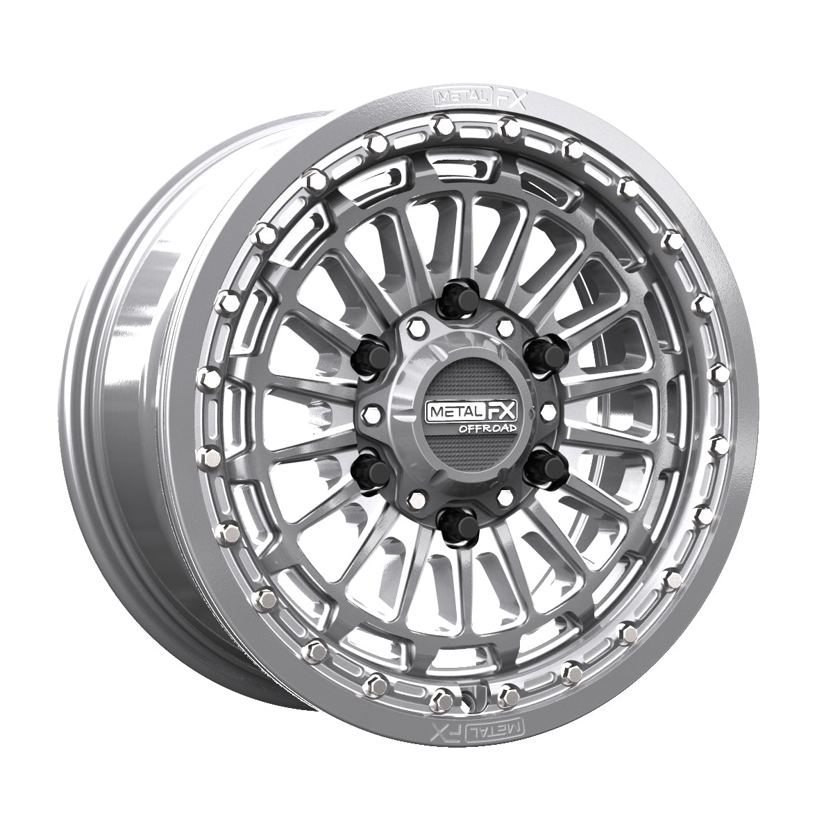 Delta 6R Beadlock - Strong & Stylish Grip + Superior Durability (Can-Am Maverick R 6-Lug)
