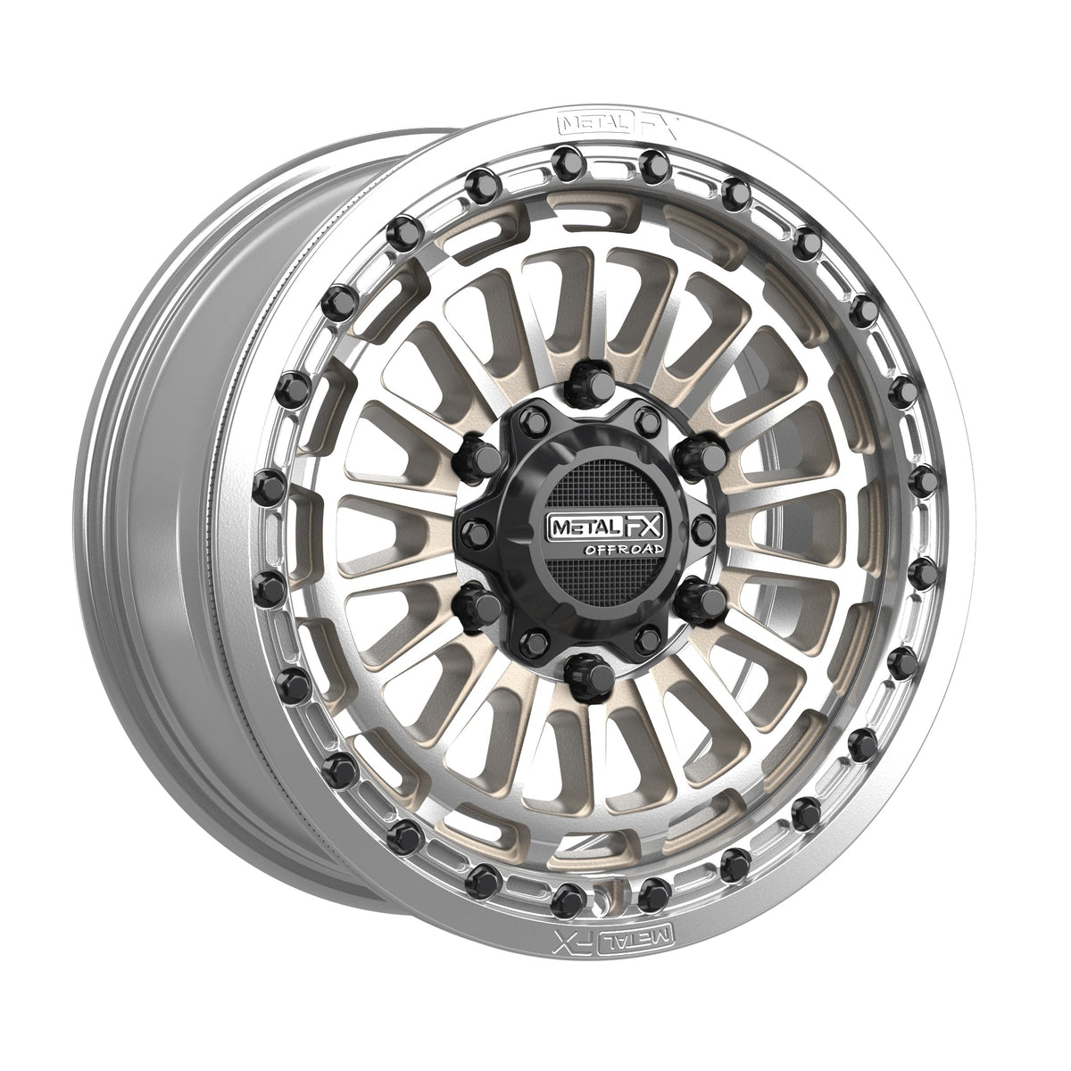 Metal FX Offroad Delta 6R Beadlock Wheel