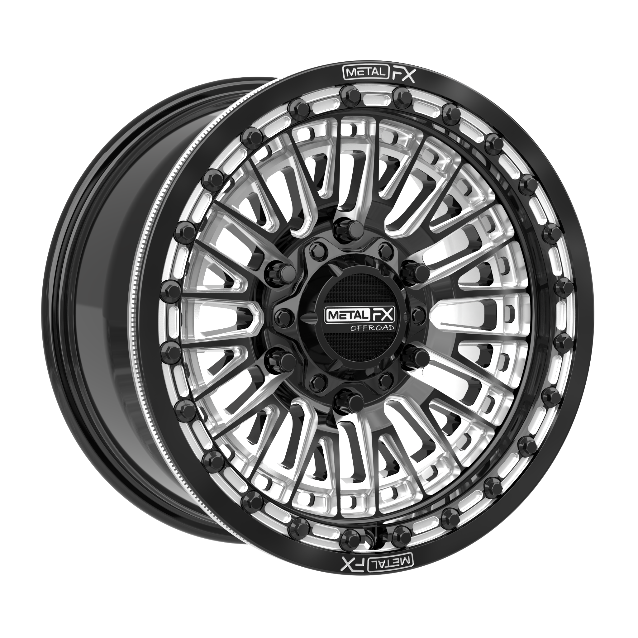 Slayer 6R Beadlock | Gloss Black Contrast Cut