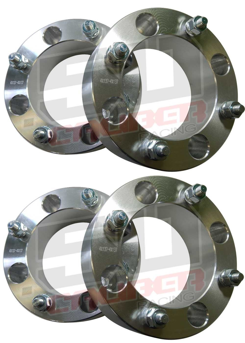 50 Caliber Racing 50 Caliber 2-Inch Wheel Spacer Kit - 4x137mm Bolt Pattern, 10x1.25mm Studs