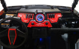 XP1000 3-Piece Billet Aluminum Dash Panel with 6 Switch Capacity