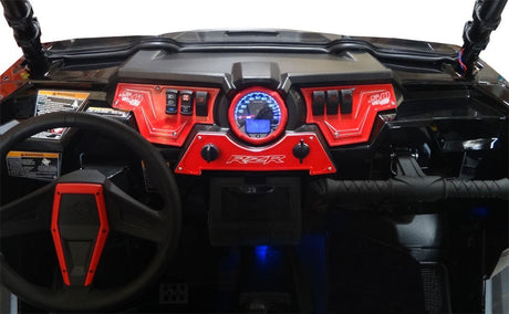 XP1000 3-Piece Billet Aluminum Dash Panel with 6 Switch Capacity