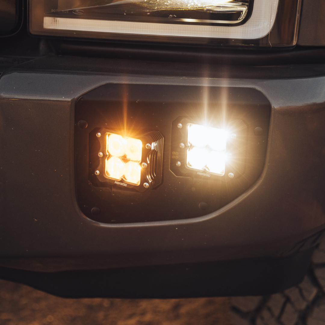 Photo of Ford F-250 and 350 Super Duty (2020-2022) - LED Fog Light Kit by Heretic Studio Dealer Portal - Premium for UTVs / Side by Sides