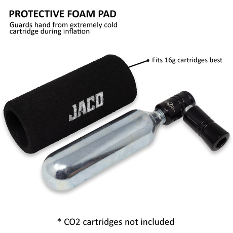 Photo of Lightning™ CO2 Inflator for Bike Tires (Presta + Schrader) (CO2 Cartridge Not Included) by JACO - Premium CO2 Inflator for UTVs / Side by Sides