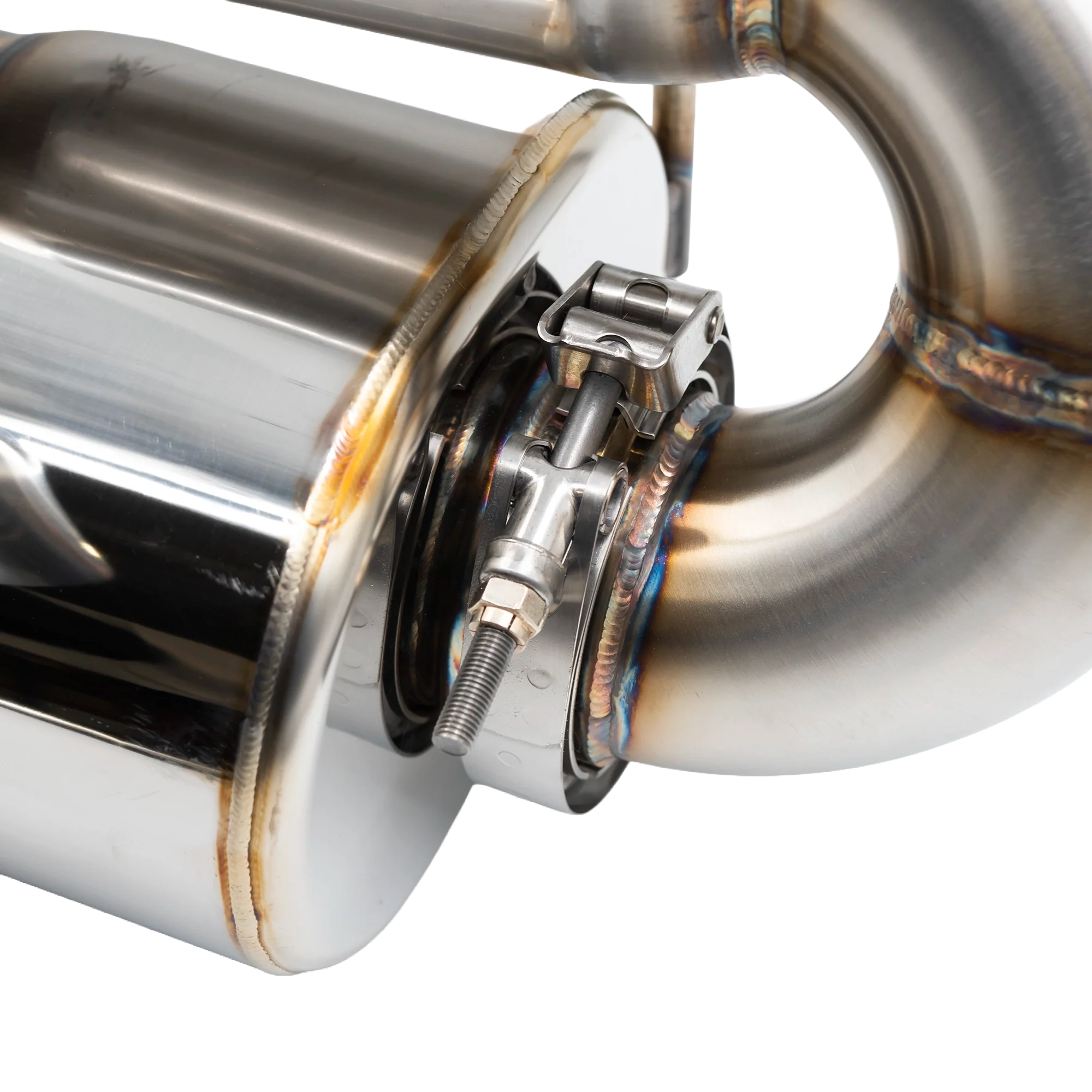 Center Exit Slip-On Exhaust with Dual 3.0" Tip // Polaris Pro R- SKU: 17-334-2
