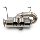 Bikeman Performance Center Exit Slip-On Exhaust with Dual 3.0" Tip for Polaris Pro R