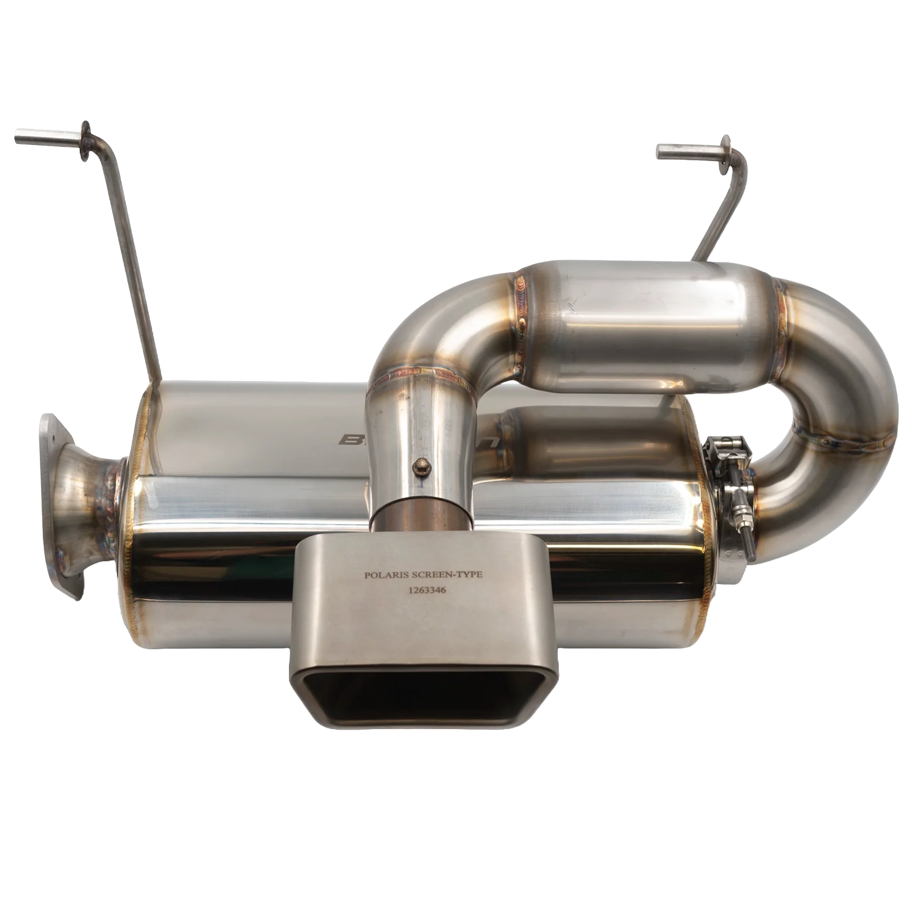 Center Exit Slip-On Exhaust // Polaris Pro R-SKU: 17-334