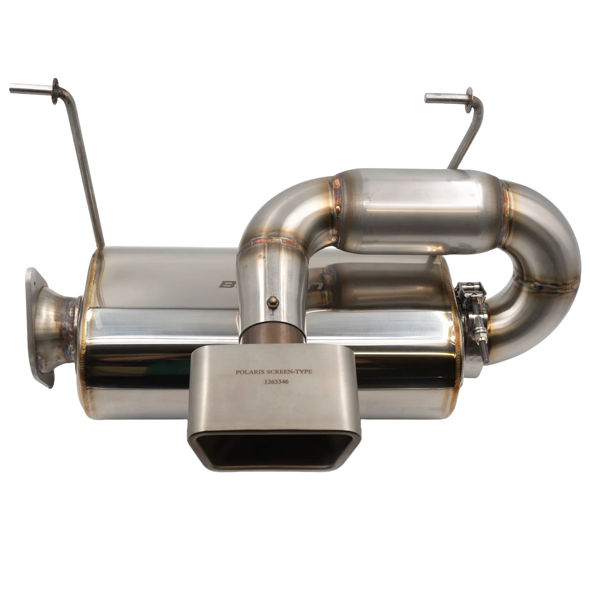 Center Exit Slip-On Exhaust for Polaris RZR Pro R
