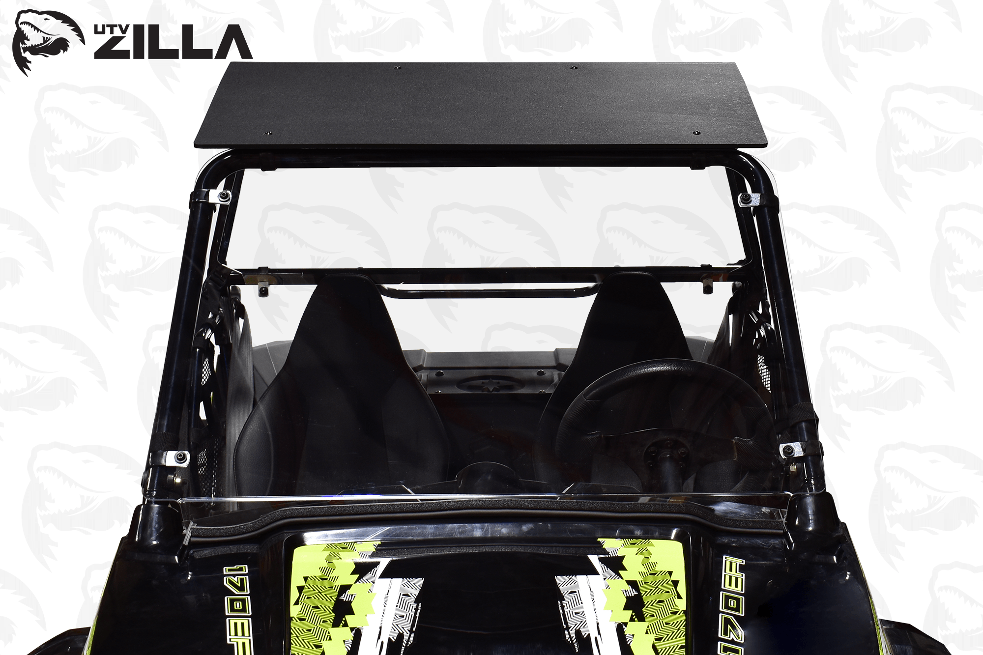 Photo of RZR 170 Full Clear Polycarbonate Windshield by UTVZILLA - Premium for UTVs / Side by Sides