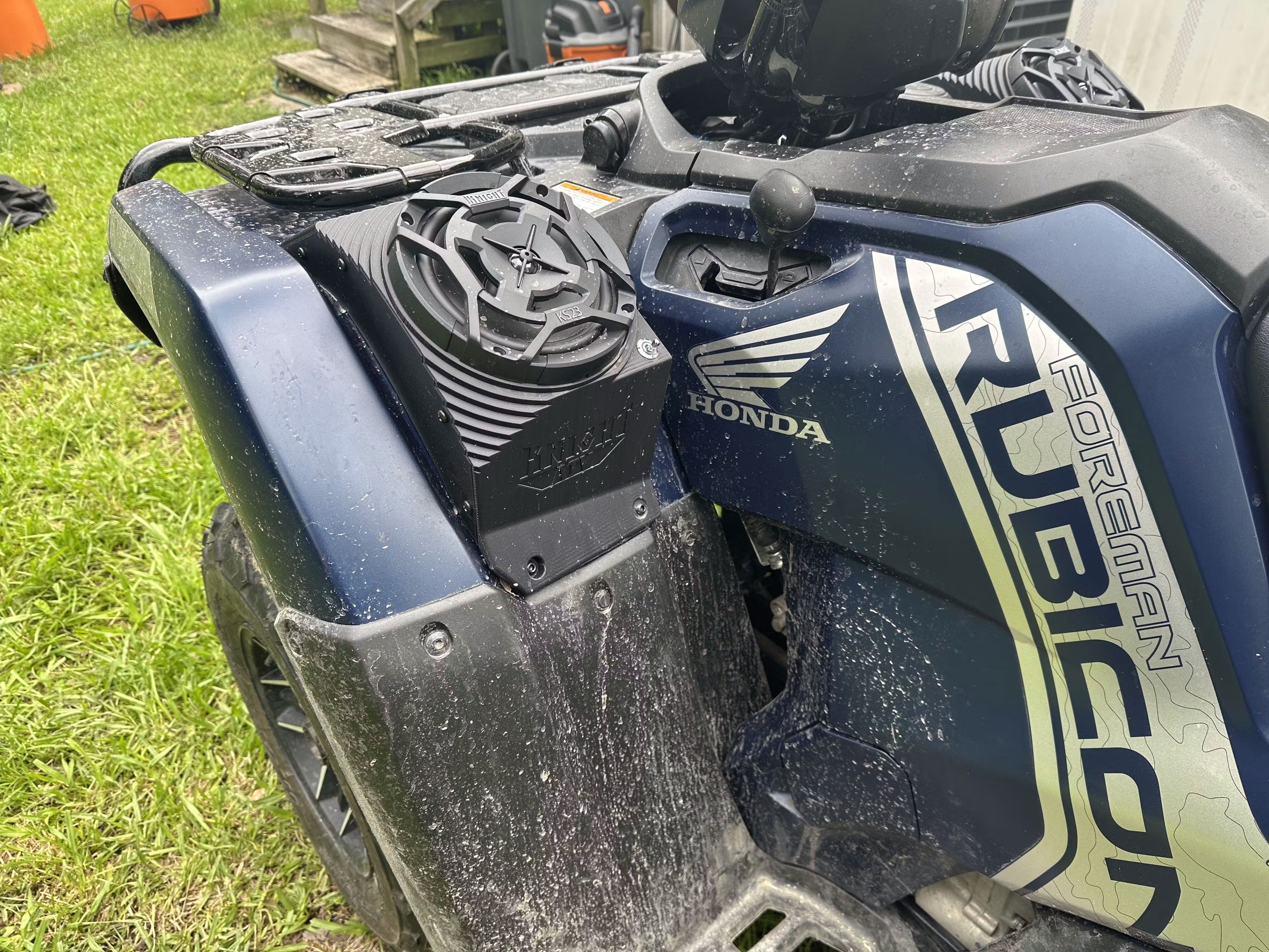 Photo of Honda Foreman and Rubicon (14–25) Bluetooth LED ATV Surround Sound System by Knight ATV - Premium Power Sports for UTVs / Side by Sides