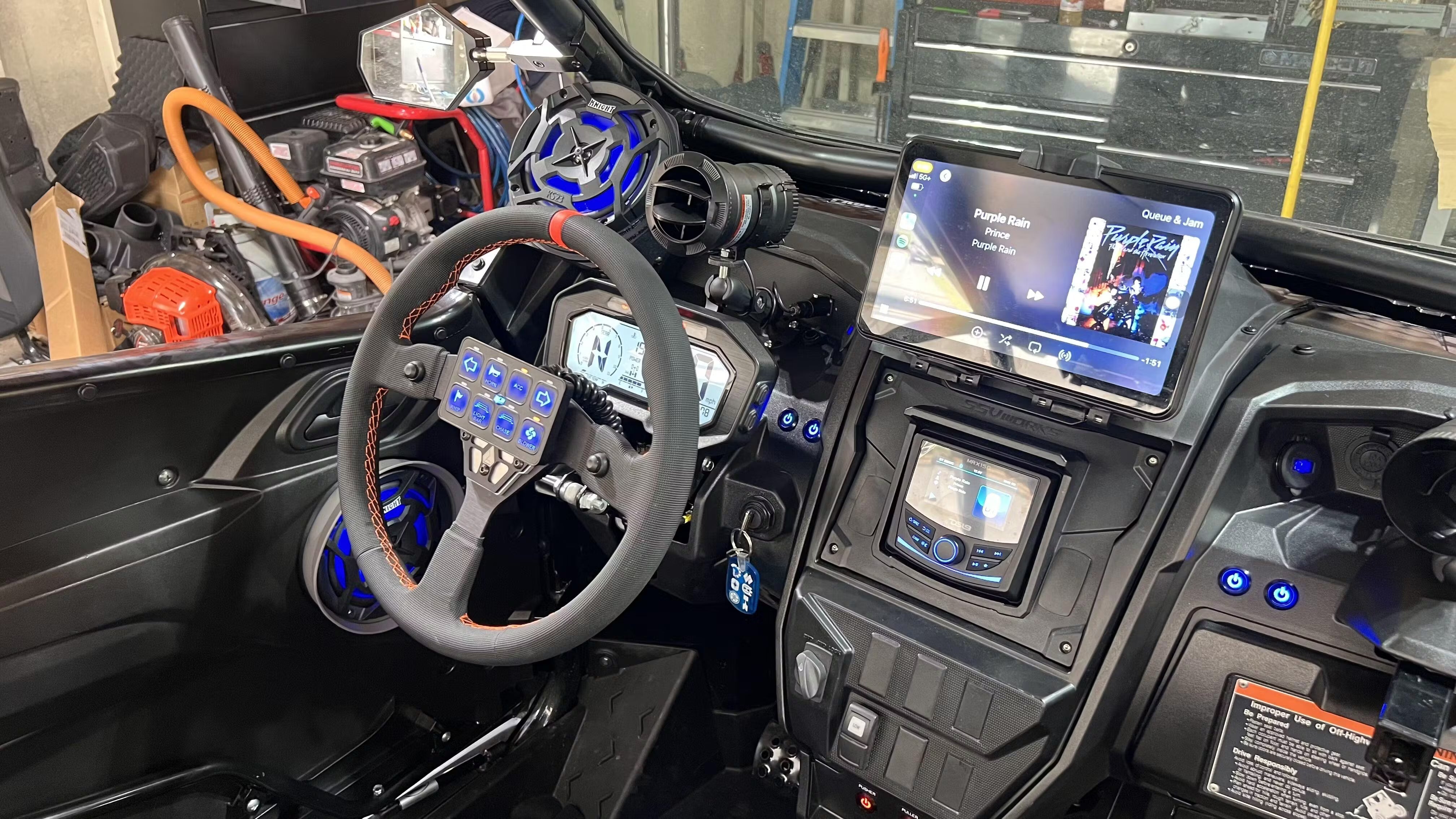 Photo of KRX 1000 Dash 6.5 inch Speaker Pods by Knight ATV - Premium Power Sports for UTVs / Side by Sides