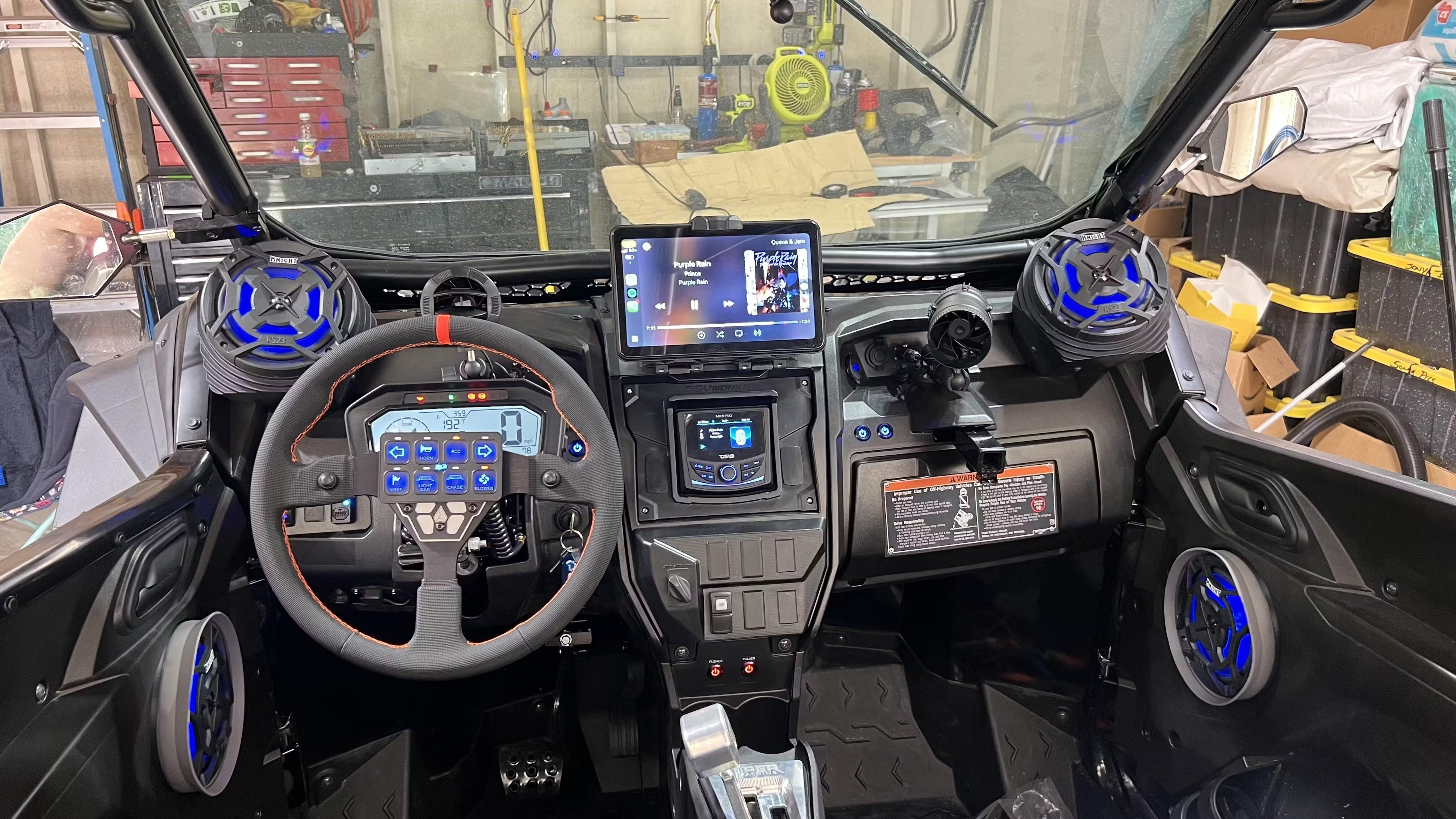 Photo of KRX 1000 Dash 6.5 inch Speaker Pods by Knight ATV - Premium Power Sports for UTVs / Side by Sides