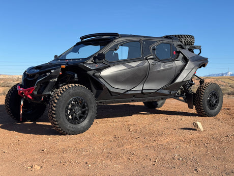 Photo of CANAM MAV R 4-SEAT Cab Enclosure "THE VAULT" Upper Side Doors & Panels (patent pending) by Dirt Warrior Accessories - Premium VAULT for UTVs / Side by Sides