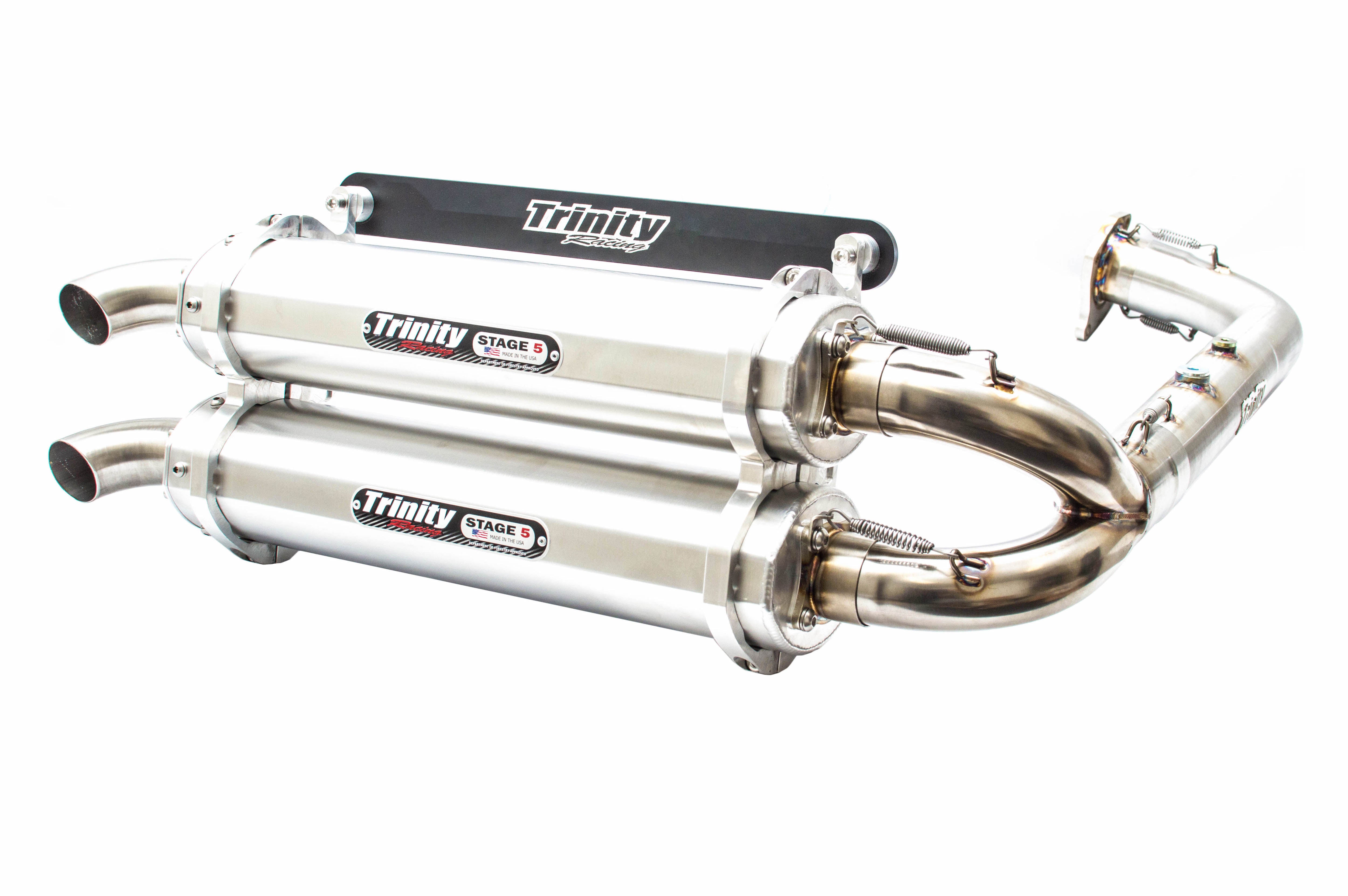 Photo of RZR TURBO/S EXHAUST - FULL SYSTEM by Trinity Racing - Premium Exhaust for UTVs / Side by Sides
