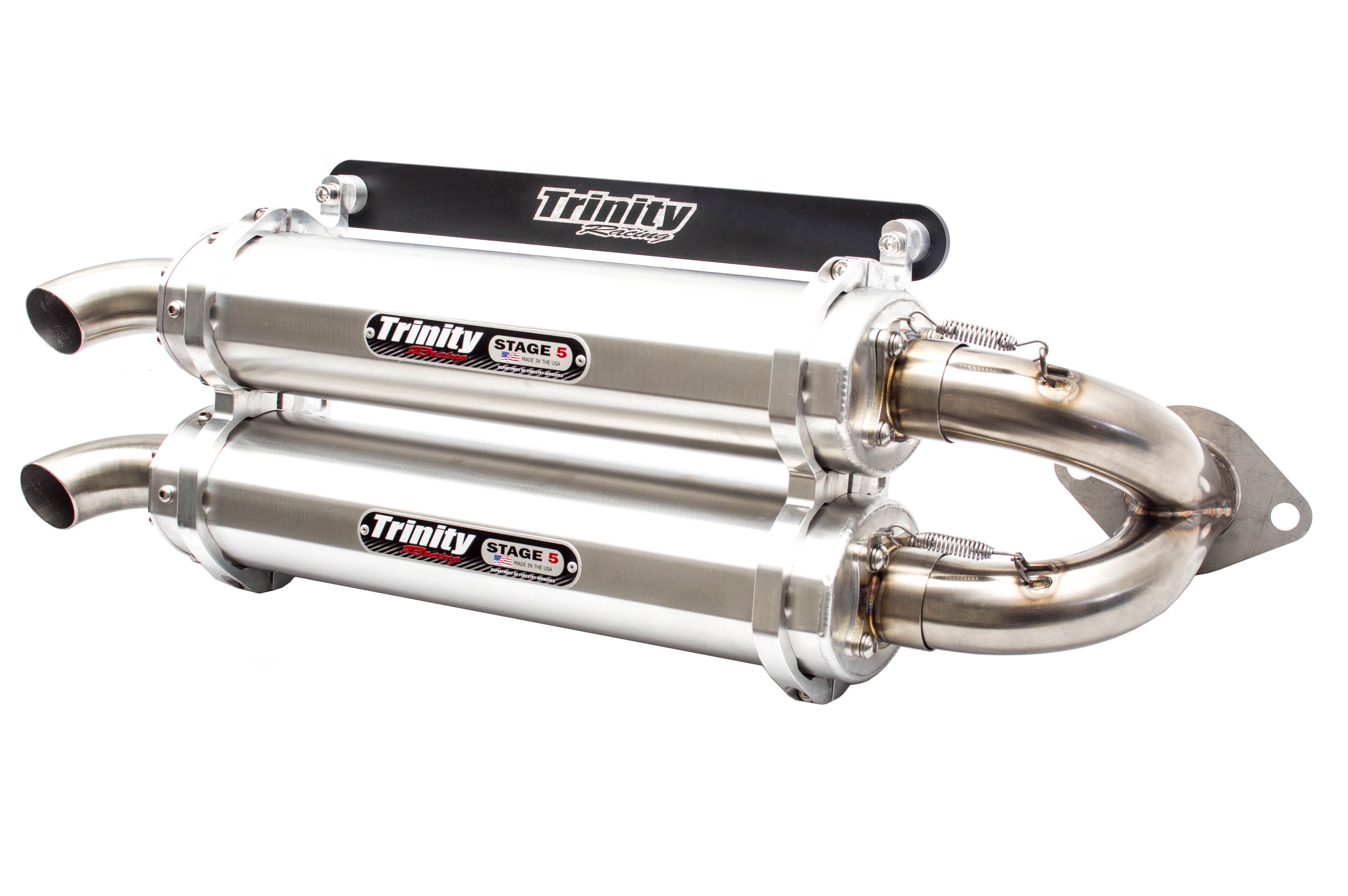 Photo of RZR XP 1000 EXHAUST - SLIP ON (2015-2023) by Trinity Racing - Premium Slip On for UTVs / Side by Sides