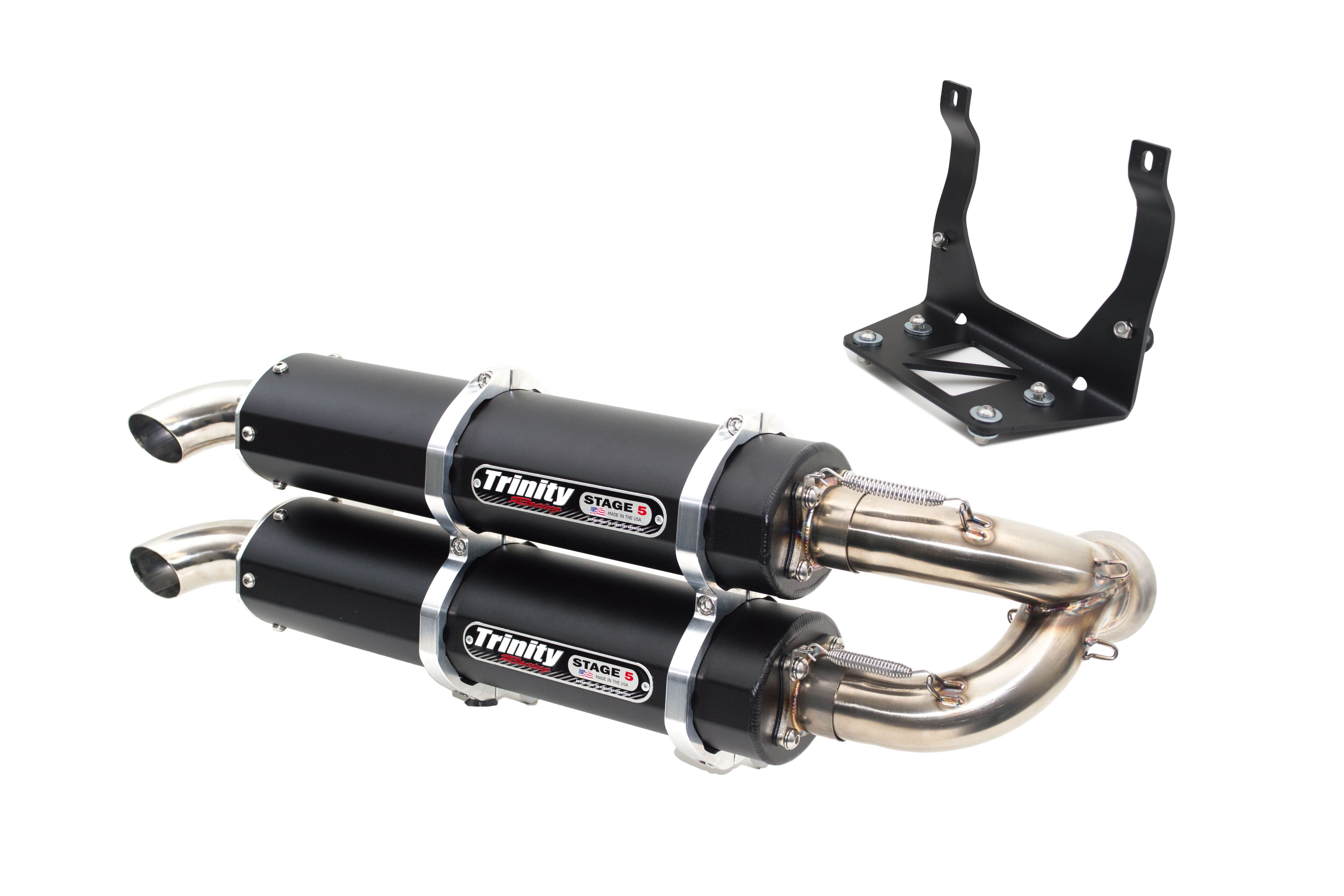 Photo of MAVERICK X3 EXHAUST - SLIP ON by Trinity Racing - Premium Exhaust for UTVs / Side by Sides