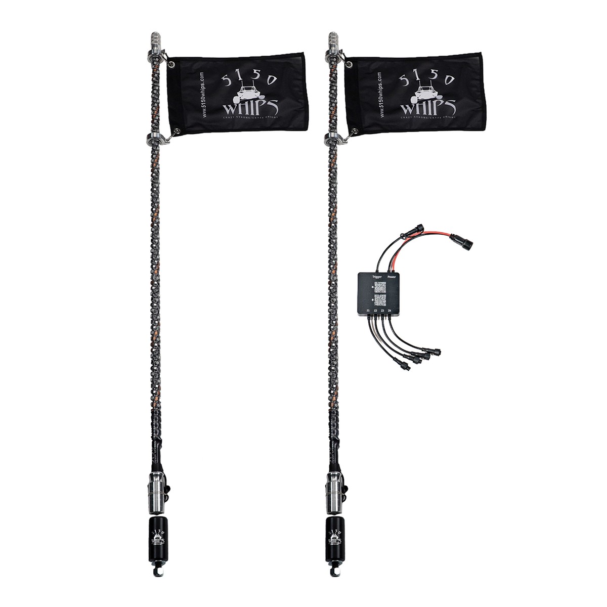 187 Platinum LED Whips