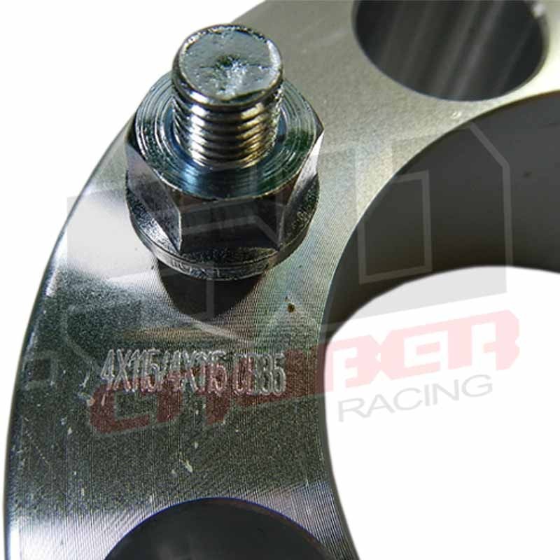 50 Caliber Racing 4x115 Wheel Spacer - 10mm Stud - 2" Thick