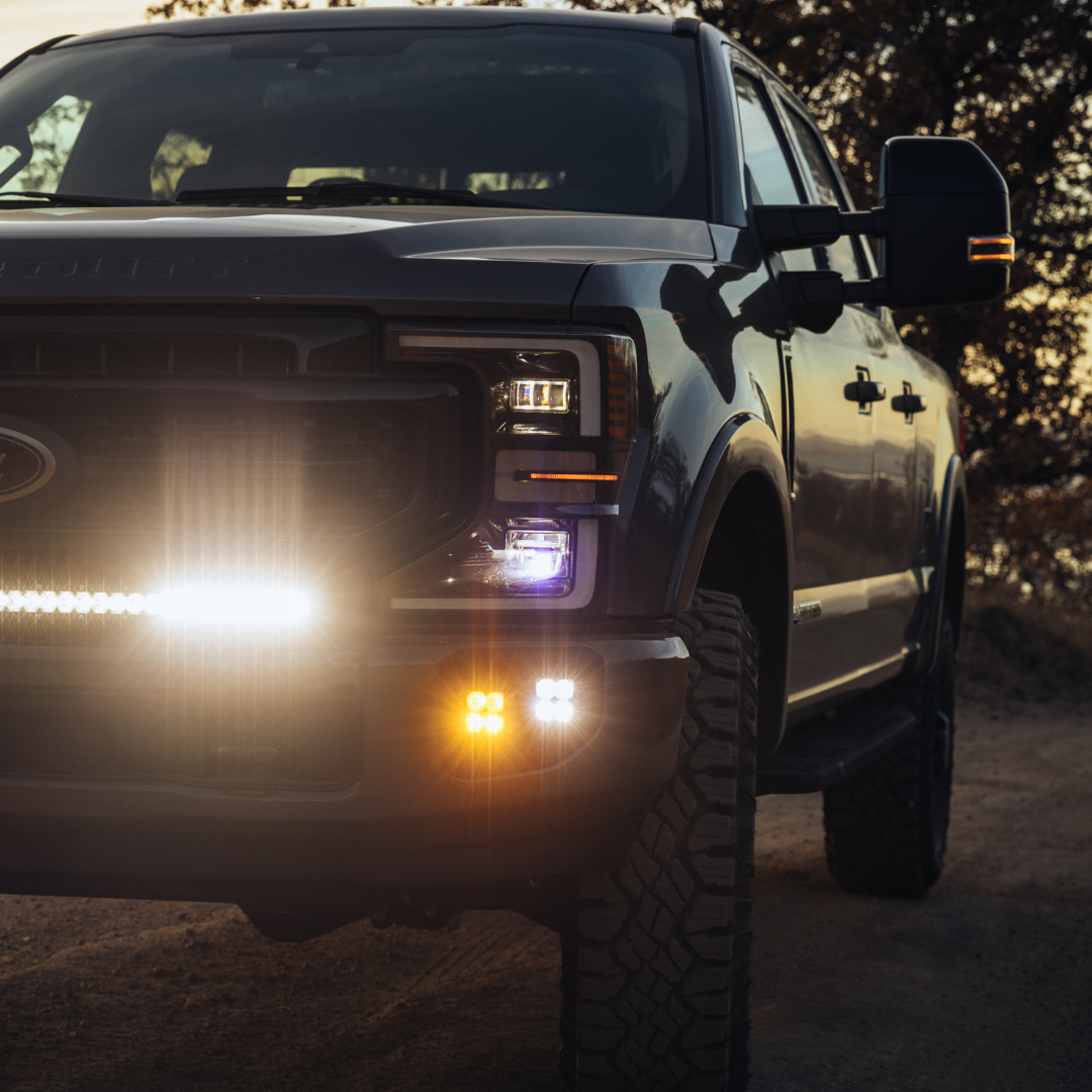 Photo of Ford F-250 and 350 Super Duty (2020-2022) - LED Fog Light Kit by Heretic Studio Dealer Portal - Premium for UTVs / Side by Sides