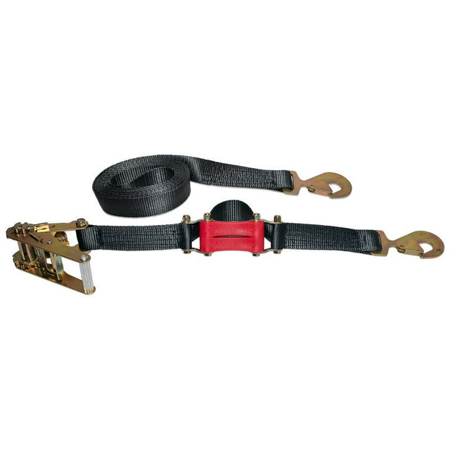Photo of 18ft x 2in SHOCKSTRAP® Ratchet Strap w Snap Hooks, Premium Made in USA Polyester Webbing, 10,000lb Breaking Strength, 3,333lb WLL, Commercial Grade by ShockStrap - Premium for UTVs / Side by Sides