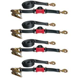Photo of 18ft x 2in SHOCKSTRAP® Ratchet Strap w Snap Hooks, Premium Made in USA Polyester Webbing, 10,000lb Breaking Strength, 3,333lb WLL, Commercial Grade by ShockStrap - Premium for UTVs / Side by Sides