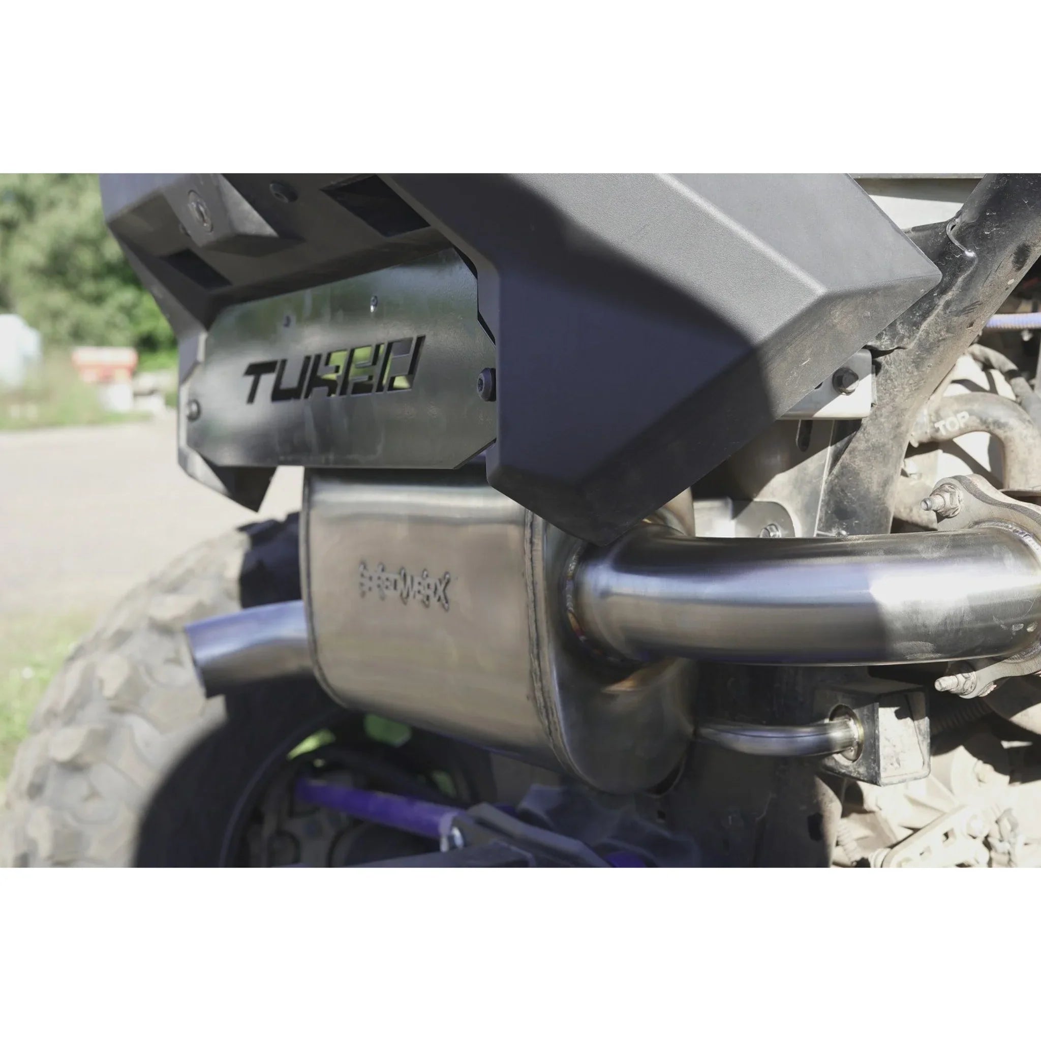 SPEEDWORKS Q6 SERIES STAINLESS STEEL BOLT-ON EXHAUST // 2020-2023 POLARIS RZR PRO XP / PRO XP 4