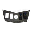 50 Caliber Racing 4-Switch Billet Aluminum Dash Panel for Polaris RZR
