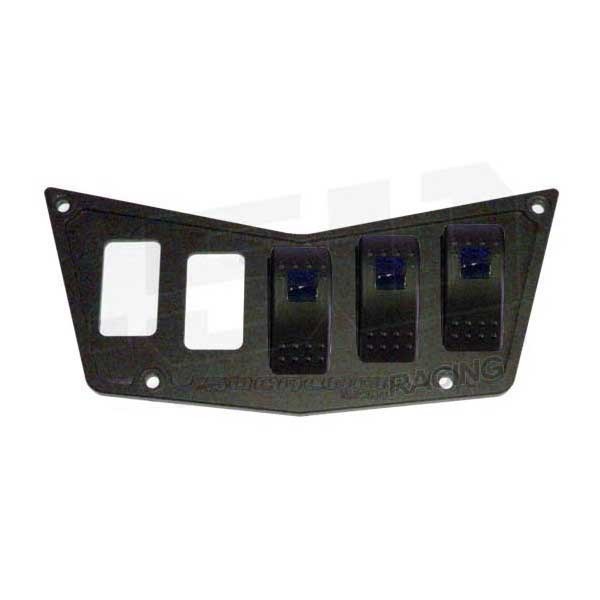 50 Caliber Racing 5 Switch Dash Panel Black - RZR 570, 800, XP 900