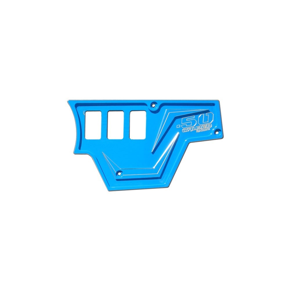 6 Switch Billet Aluminum Dash Panel for RZR XP 1000 (Blue)