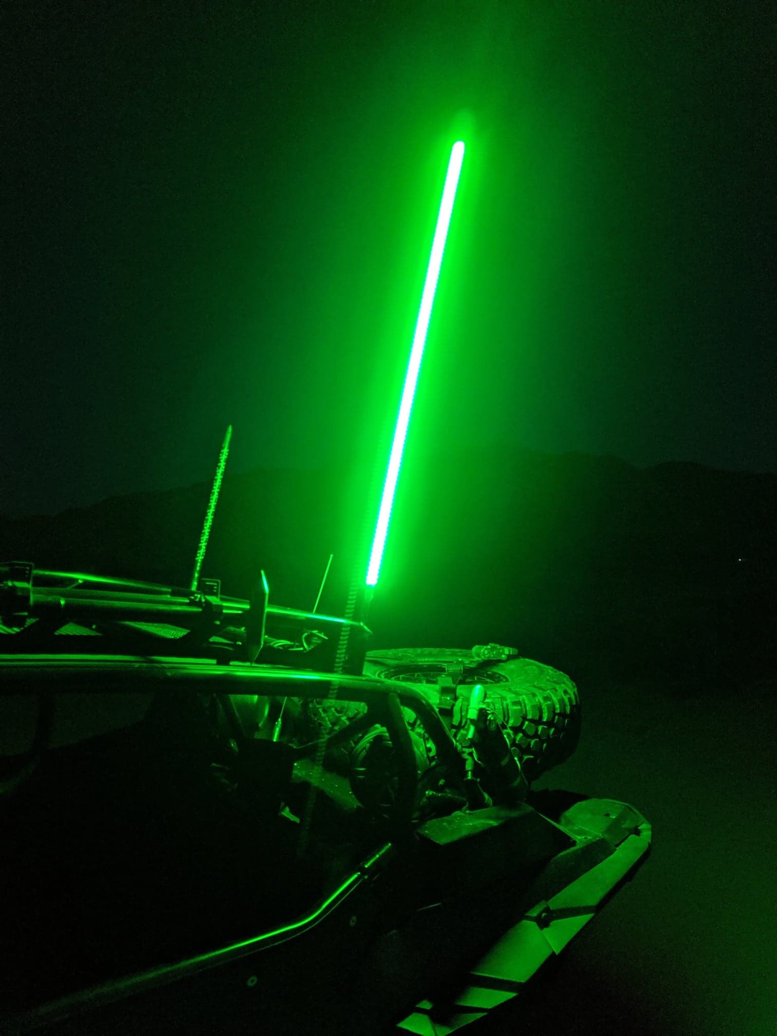 Photo of 5150 Hyper Color Whips by 5150 Whips Inc. - Premium LED Light Whips & Rock Lights for UTVs / Side by Sides