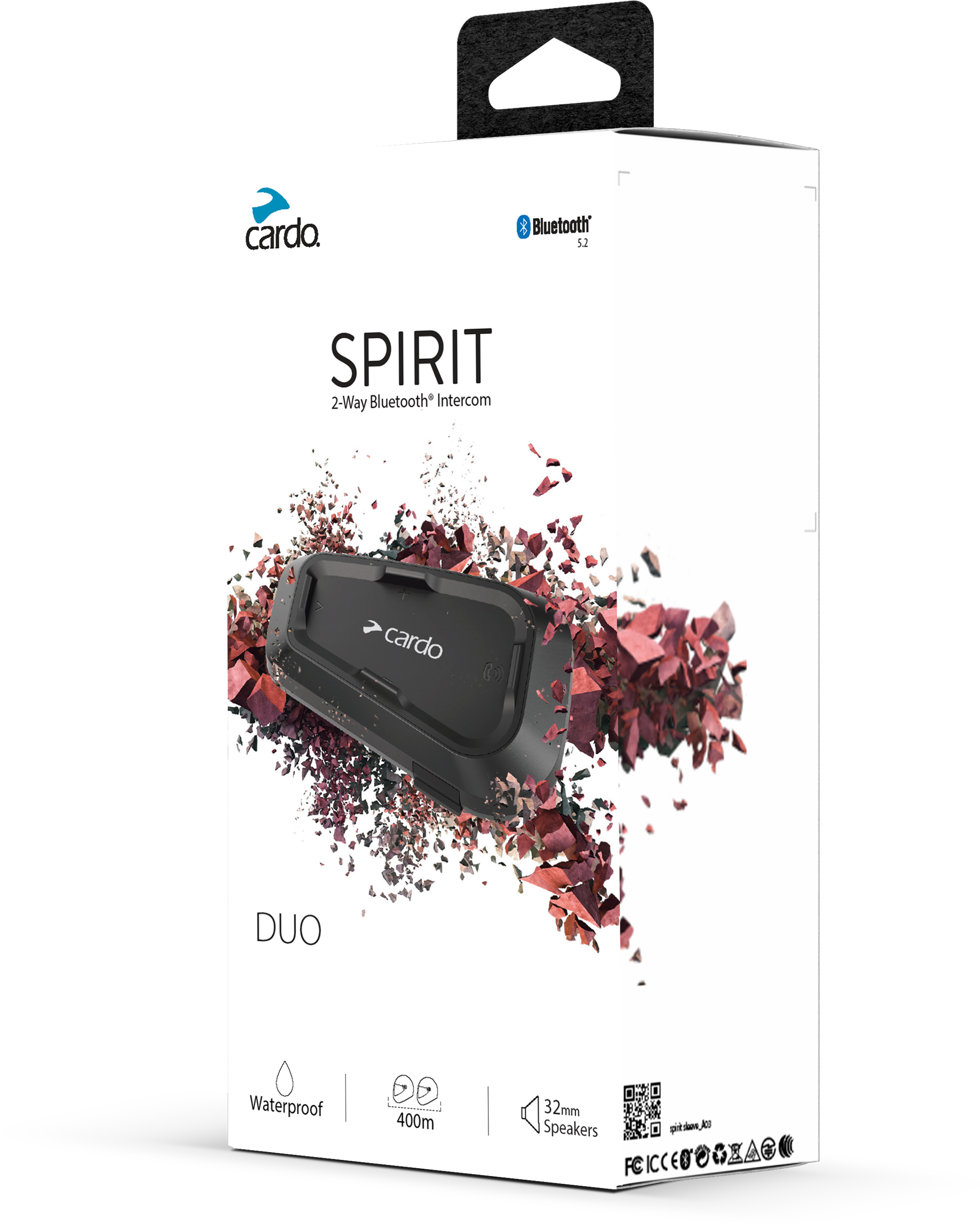Photo of SPIRIT BLUETOOTH HEADSET DUO by CARDO - Premium Audio/Visual/Communication for UTVs / Side by Sides