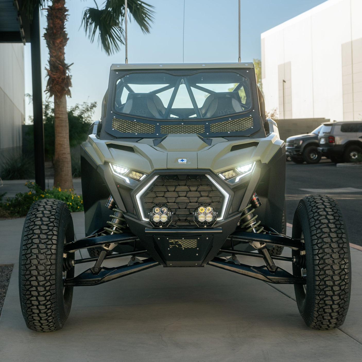 SDR Motorsports Pre-Runner Single Tube Front Bumper for Polaris RZR Pro R / Pro S / Turbo R