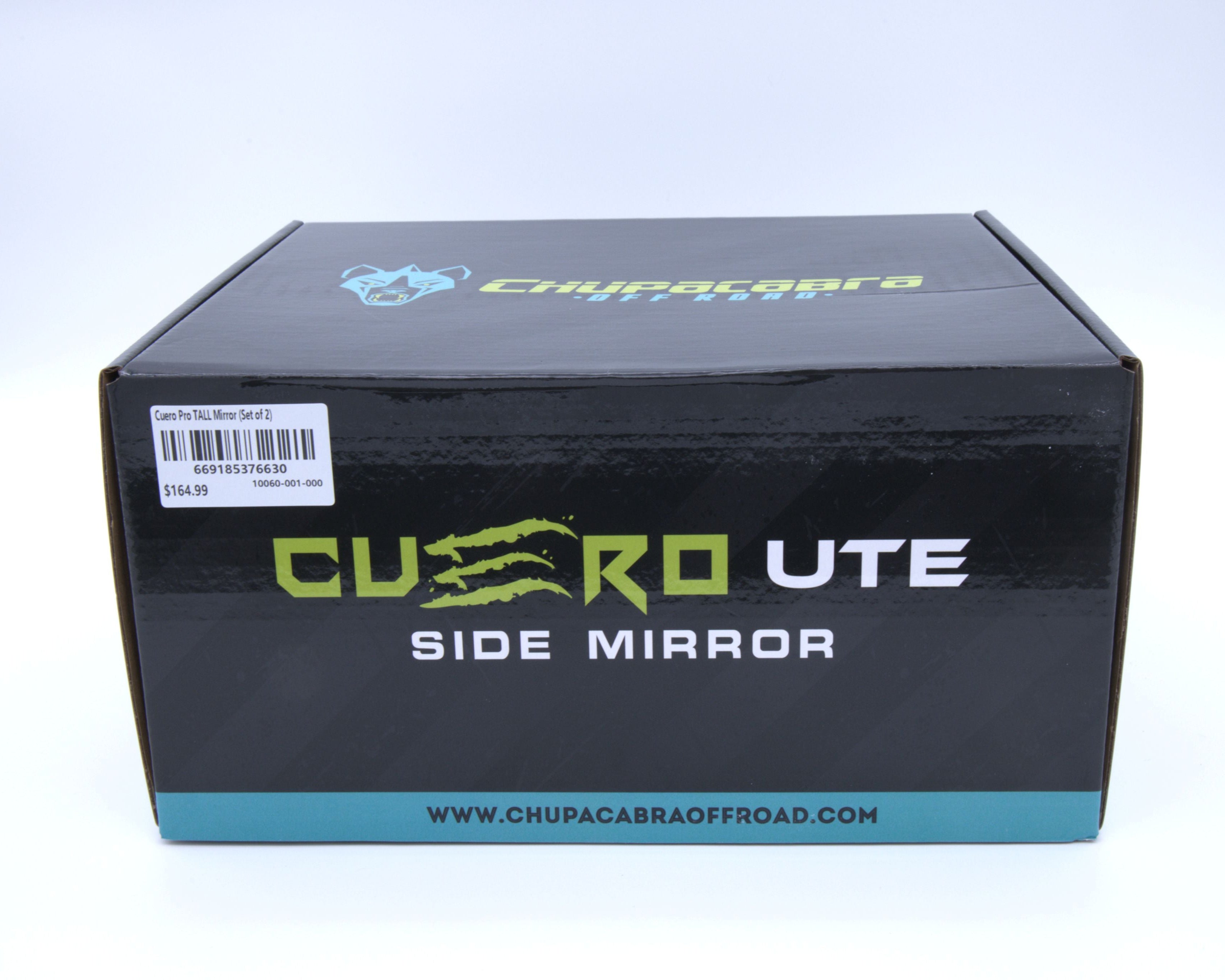 Cuero UTE Side Mirror - Wide Field of View + Adjustable Lighting (2024)