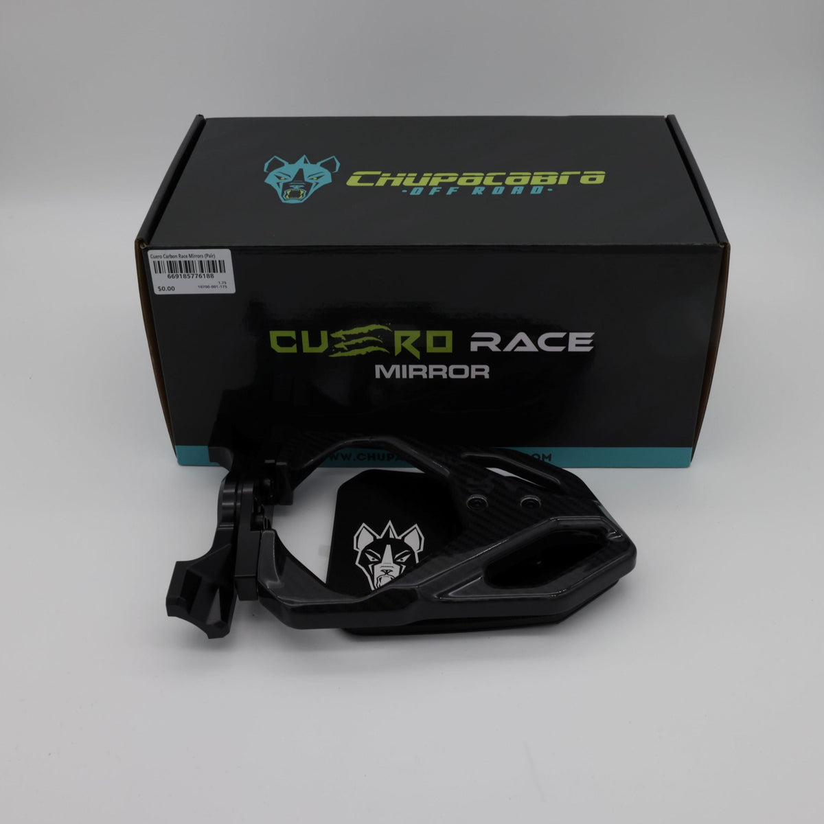 Cuero Race Carbon Fiber Side Mirror Pair – product detail 7