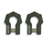 3/4'' Extreme duty Aluminum D-Shackle set (9T)-Ceramic coated (LIFETIME WARRANTY*)