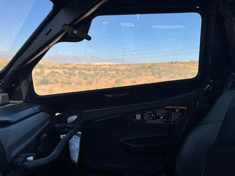 Photo of POLARIS RZR PRO R 4-SEAT 2025+ Cab Enclosure "THE VAULT" Upper Side Doors & Panels (Patent Pending) by Dirt Warrior Accessories - Premium VAULT for UTVs / Side by Sides