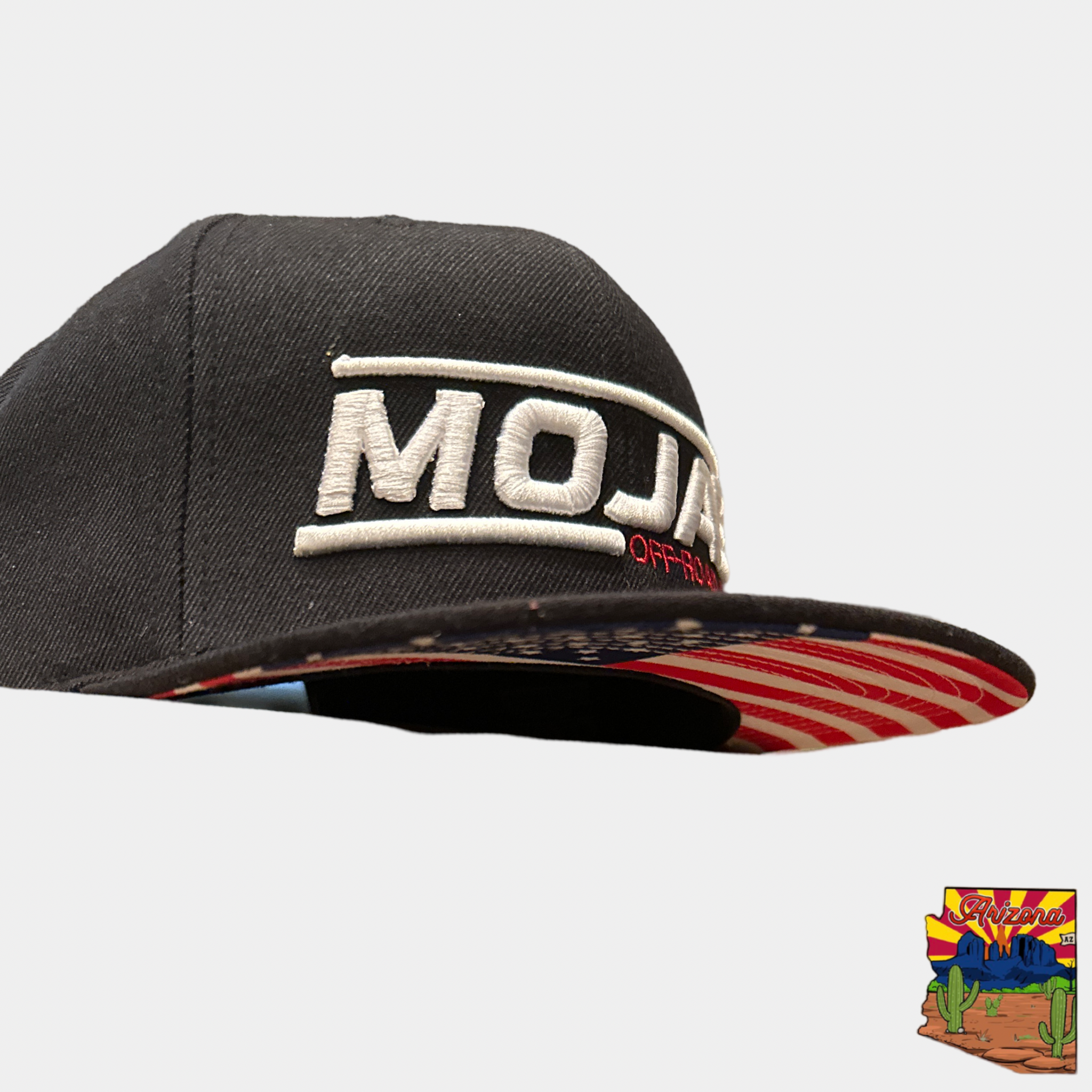 Photo of Mojab snap-back Cap - American Flag edition by MOJAB OFFROAD - Premium for UTVs / Side by Sides