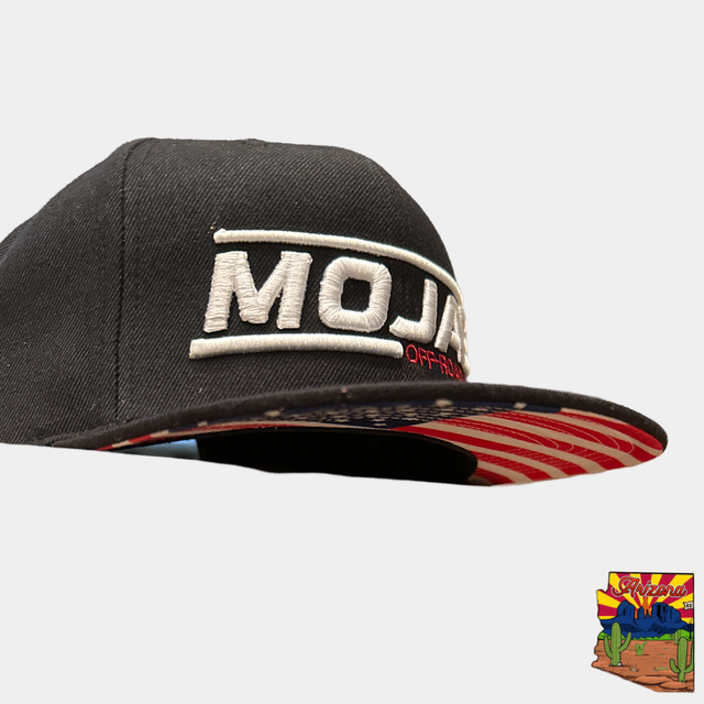 Photo of Mojab snap-back Cap - American Flag edition by MOJAB OFFROAD - Premium for UTVs / Side by Sides
