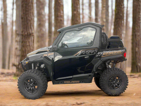 Photo of POLARIS GENERAL 2-SEAT Cab Enclosure "THE VAULT" 2016+ Upper Side Doors & Panels (Patent Pending) by Dirt Warrior Accessories - Premium VAULT for UTVs / Side by Sides