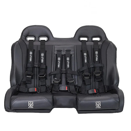 Photo of Maverick Sport Max Front Bench Seat With Harnesses (2019-2025) by UTV Mountain Accessories - Premium Bench Seat for UTVs / Side by Sides