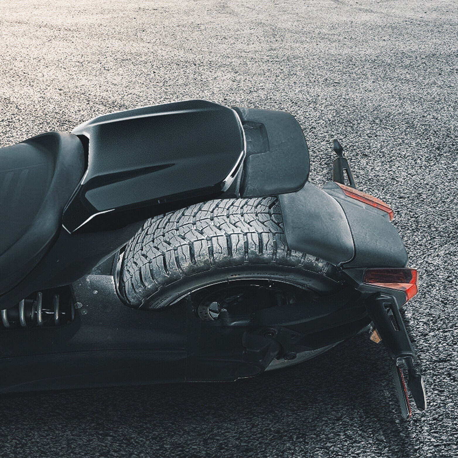 Photo of Seat Cowl Cover for Can-Am Ryker by Kemimoto - Premium for UTVs / Side by Sides