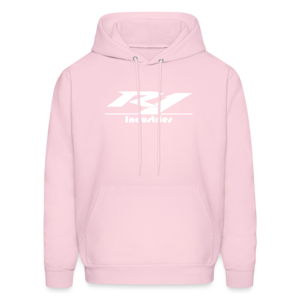 Unisex Fleece Zip Hoodie - pale pink