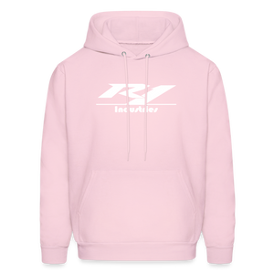 Unisex Fleece Zip Hoodie - pale pink