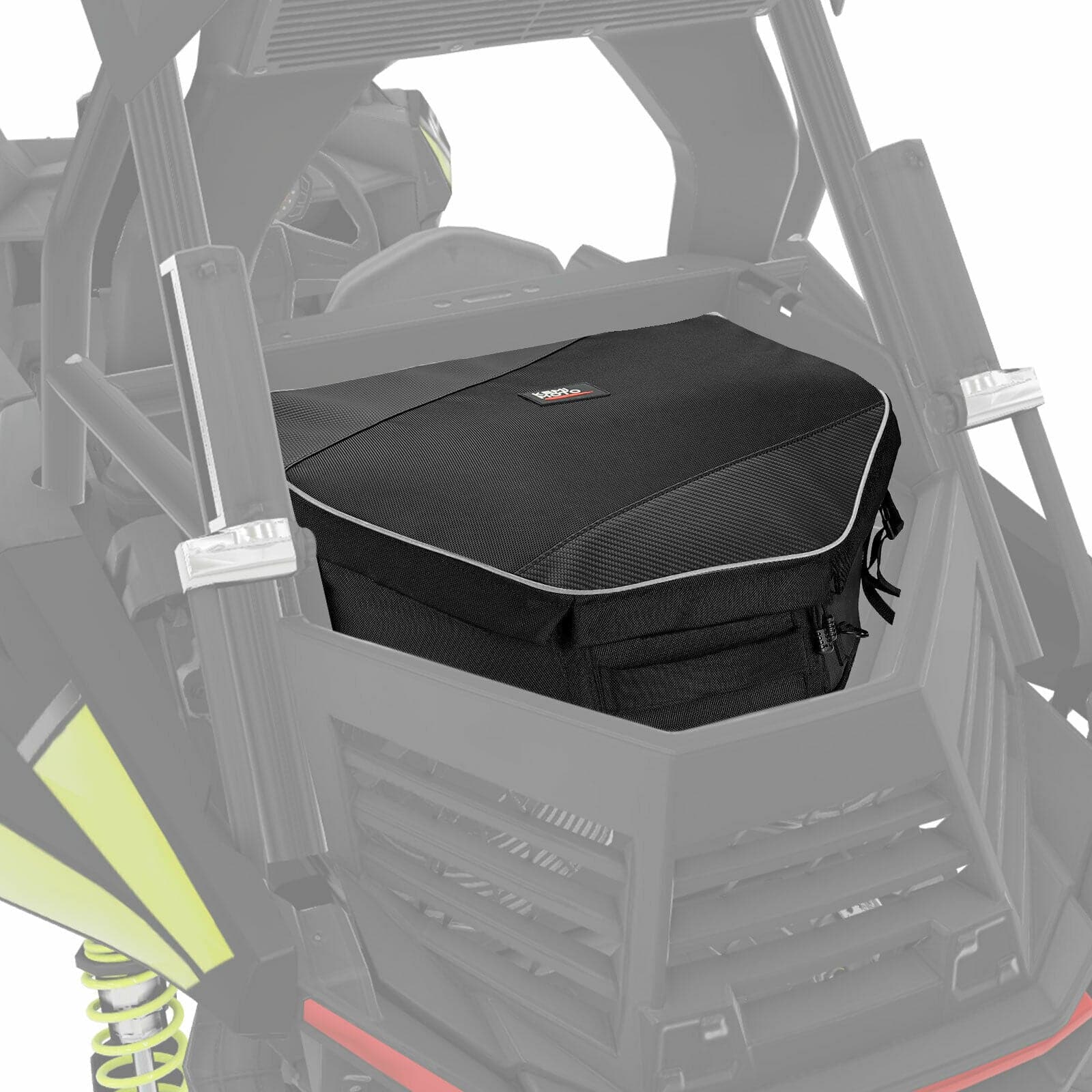 Photo of UTV Rear Storage Bag with Fixed Strap for Polaris RZR XP 1000/Turbo by Kemimoto - Premium for UTVs / Side by Sides