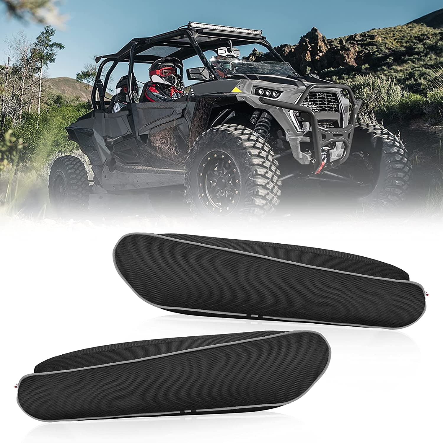 Photo of Rear Corner Bag for Polaris RZR Turbo / XP 1000 2pcs by Kemimoto - Premium for UTVs / Side by Sides