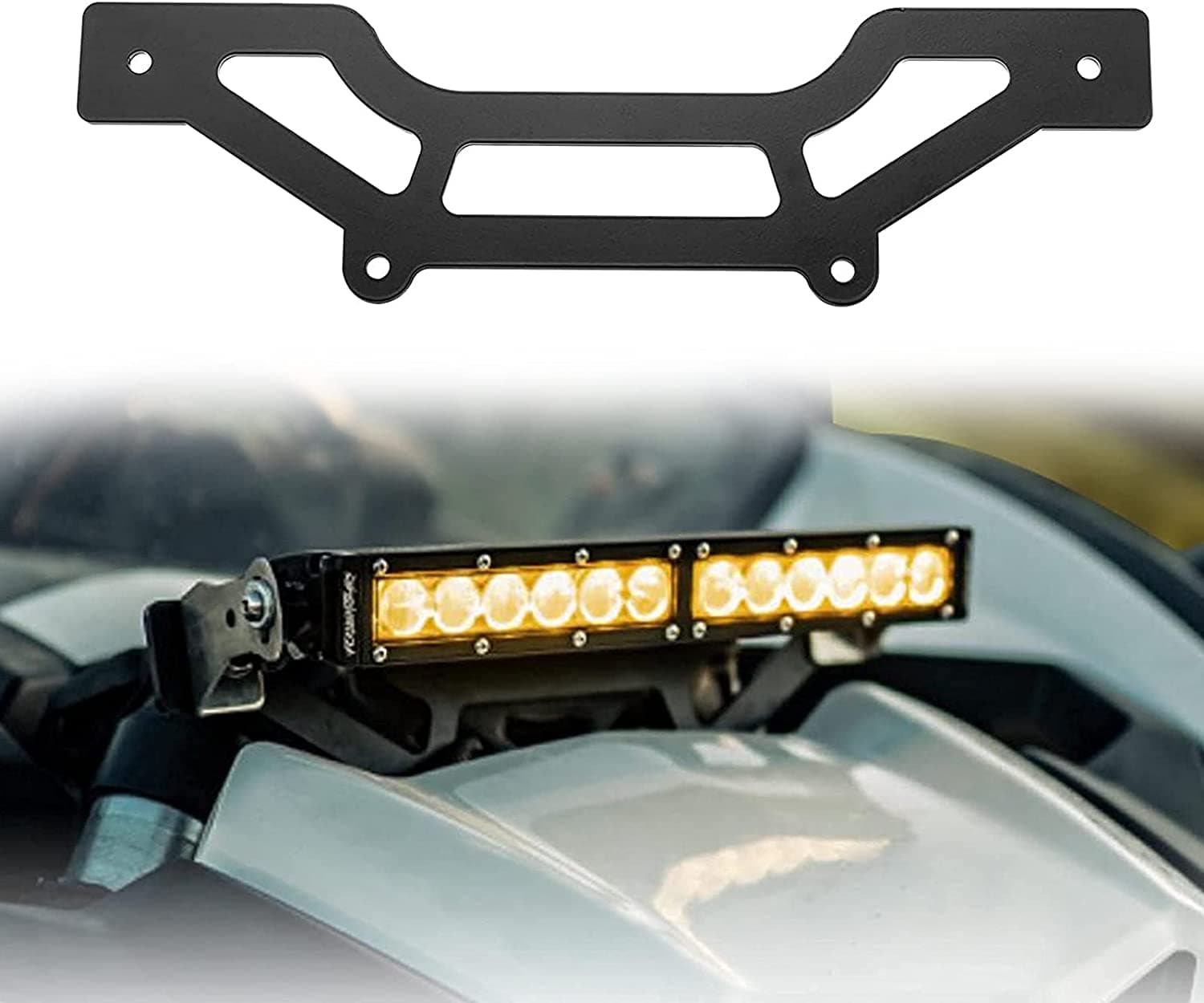 Photo of Shock Tower Light Bar Mount for Can-Am Maverick X3 by Kemimoto - Premium for UTVs / Side by Sides
